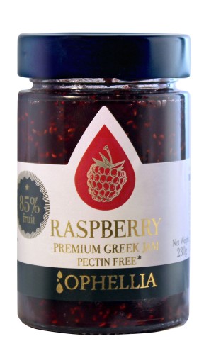 Grécky malinový džem PREMIUM OPHELIA GREECE 85%