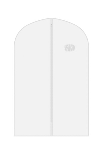 OBAL NA OBLEČENIE, BUNDA, BLÚZKA, KOŠEĽA - BIELA 65x102 (T102B)