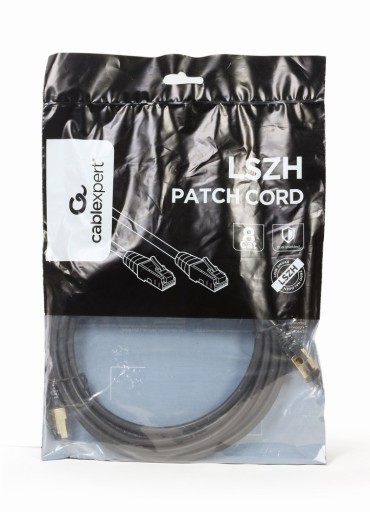 Cat.8 FTP Patchcord kábel 0,25m (čierny) Gembird
