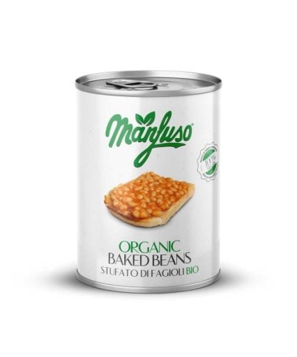 Biela fazuľa v bio paradajkovej omáčke 400 g/ 240 g