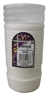 Parafínová vložka do sviečok 4 dni Ignis Promyk