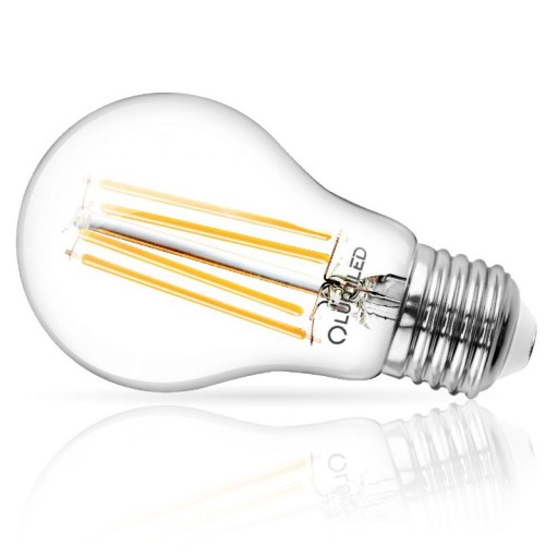 E27 A60 LED žiarovka 11W = 100W 1521lm 3000K Teplá 360° LUMILED vlákno