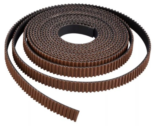 GT2 BERNÝ PÁS 6mm VYSOKÁ KVALITA - 20cm