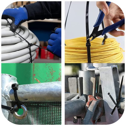 SVORKY 3x250mm KABELNÉ VIAZAČKY KABELNÉ VIAZAČKY Zipsy 100KS SILNÉ