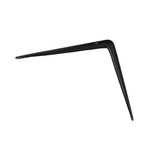 UHOLNÁ DRŽIAKA PODPORKA POLICE POD POLIČOU 125x150 mm HNEDÁ