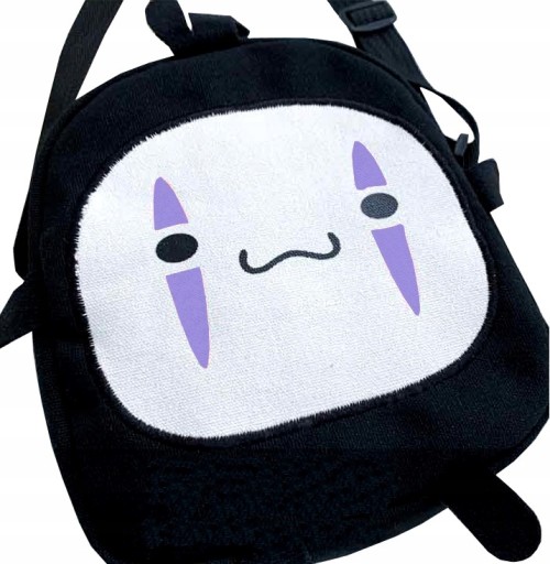 Messenger Bag Peňaženka Face Anime Canvas Cosplay