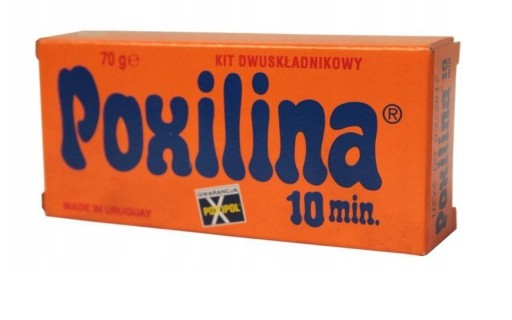 POXILINA 70g LEPIDLO DVOJZLOŽKOVÉ TEĽ