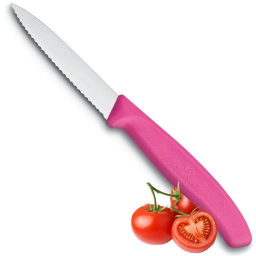 VICTORINOX NÔZ NA OVOCIE ZELENINA S NASTAVENÍM 8CM RUŽOVÝ