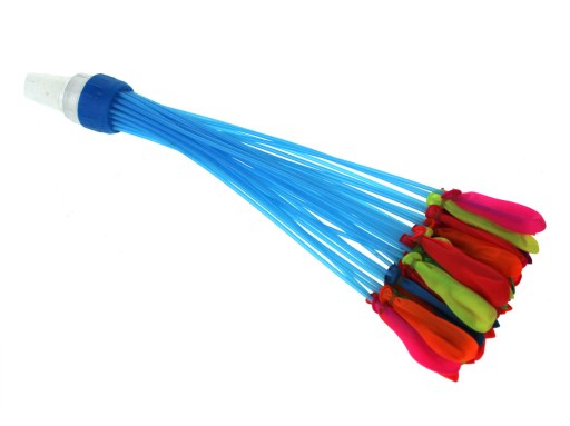 Balóny WATER BOMB na kohútik, záhradná hadica, 37 ks.