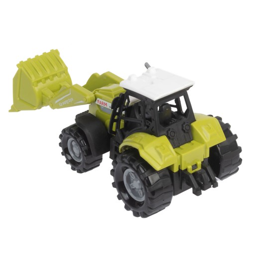 Traktor Traktor Poľnohospodárske vozidlo so zvukovým svetlom vedra