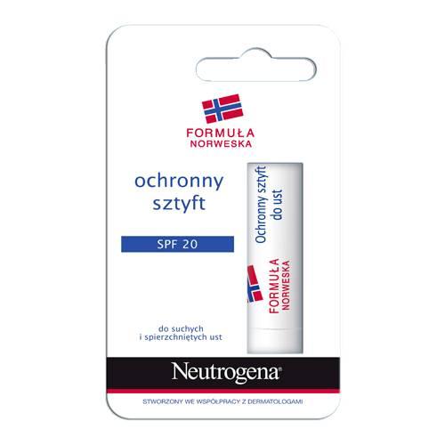 NEUTROGENA Ochranná tyčinka na pery SPF 20 pre suché pery, 4,8 g