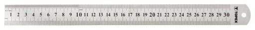 Pravítko 30 cm nerezové pravítko