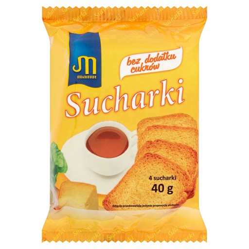 Mamut sucháre bez pridaného cukru 40 g (4 kusy)