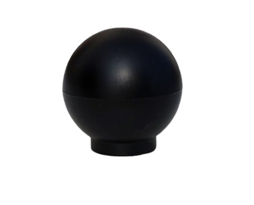 Nábytková kľučka K1 Knob Ball Matt Black + skrutky
