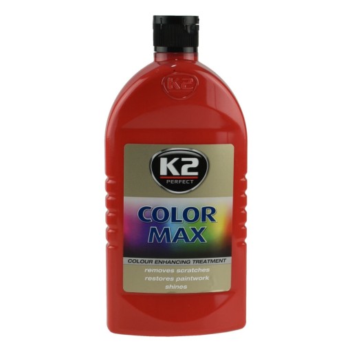 K2 COLOR MAX FAREBNÝ VOSK ČERVENÝ 500ml