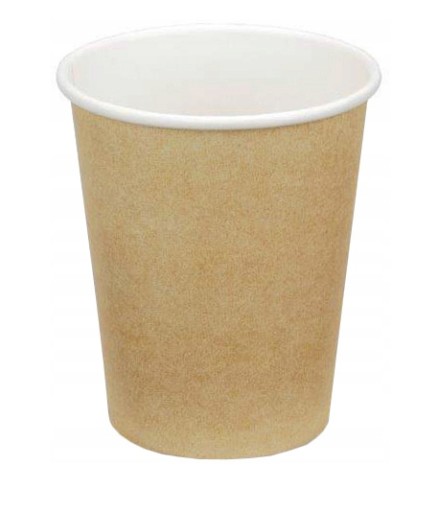 300ml PAPIEROVÉ ŠÁLKY NA KÁVU, KRAFT NÁPOJE, 50 KS