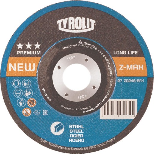 Z-MAX hrubovací kotúč 115x4mm ZA24S-BFX