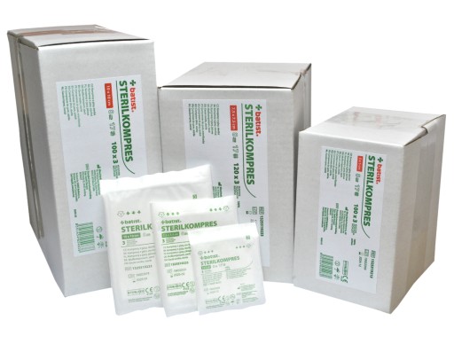 STERILNÉ PLYNOVÉ KOMPRESY 7,5cm x 7,5cm a3 50OP 150KS