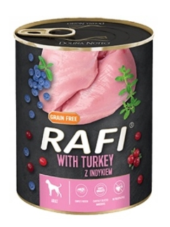 Krmivo RAFI pre dospelých psov, mix 4 príchutí, 4x400g