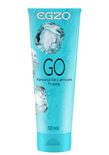 EGZO GO Chladivý a stimulujúci intímny gél 50 ml Lubrikant na vodnej báze