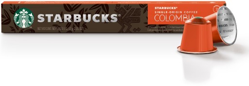 KÁVA pre NESPRESSO STARBUCKS JEDNORÁZOVÝ KOLUMBIA