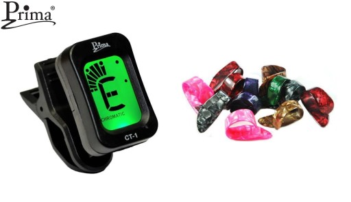 TUNER / CHROMATICKÁ TUNER NA KLIP + ZADARMO