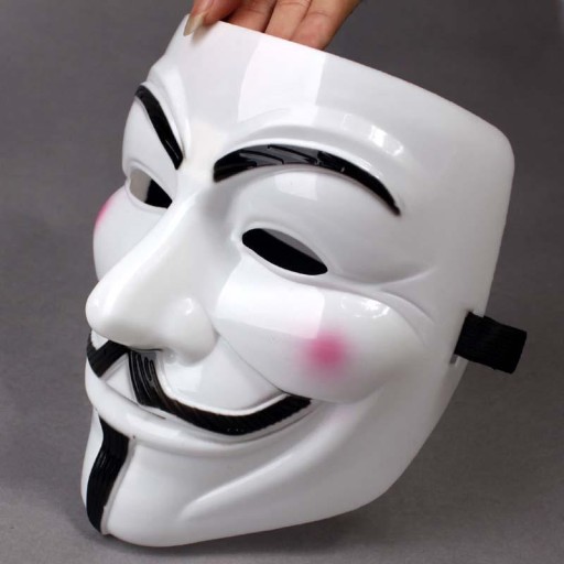 ANONYMNÁ VENDETTA MASKA STOP ACTA PÁRTY KARNEVAL PREZLEČOVANIE HALLOWEEN