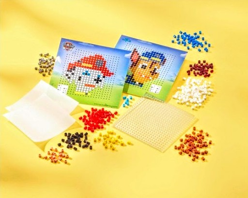 KREATÍVNA SÚPRAVA PAW PATROL CREATIVE SET ZAŽEHĽOVACIE KORÁLKY NÁSTROJ NA ŽEHLENIE