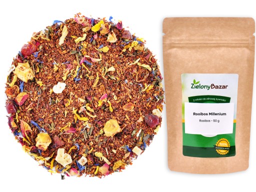 ROOIBOS MILLENIUM Čaj nevädza mango 50g
