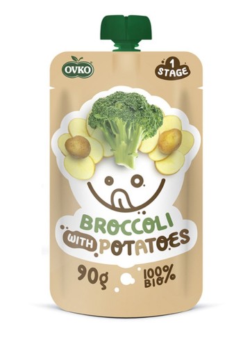 Brokolicovo-zemiakový príkrm po 6. mesiaci veku BIO 90 g