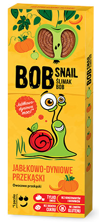 BobSnail Prírodné zeleninové jablkové tekvicové želé bez cukru