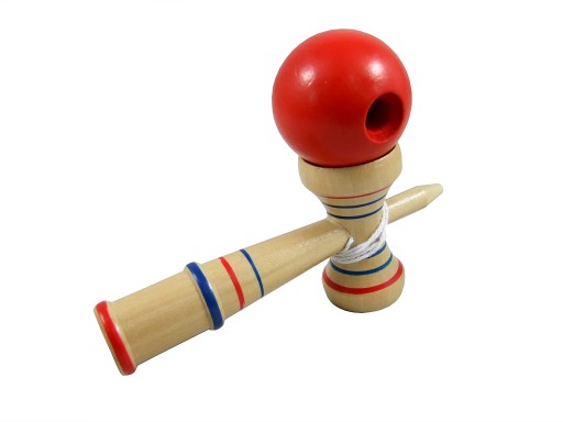 Arkádová hra Kendama Lacná a solídna zábava