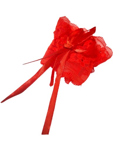 Podväzok RED čipka 8 cm