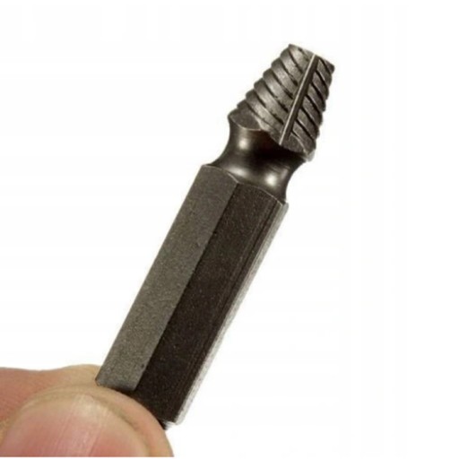 Vyťahovače zlomených skrutiek, sada 4, 3-12 mm
