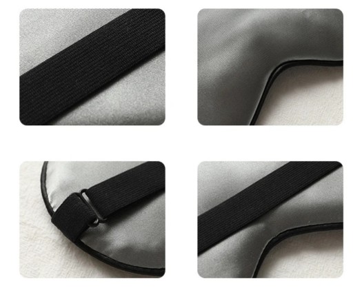 Saténová maska na spánok Sleep Headband Luxury Gold