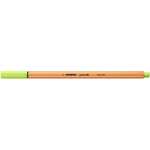 STABILO point 88/14 jemná linka 0,4mm limetkovo zelená