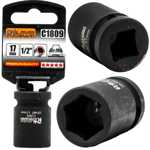 RÁZOVÝ KĽÚČ 17 mm 1/2