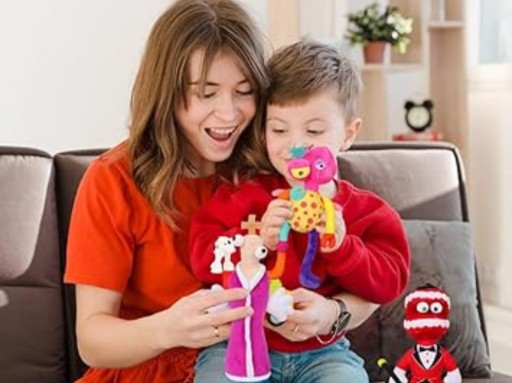 Kinger Bábkový digitálny cirkus Úžasný digitálny cirkus MASKOT MEDVEĎ
