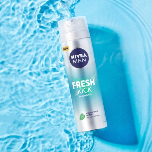 NIVEA Men Fresh Kick gél na holenie 200 ml