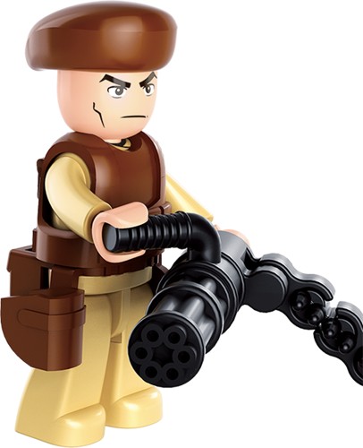 Sluban Army blokuje vojenské auto M38-B0587A