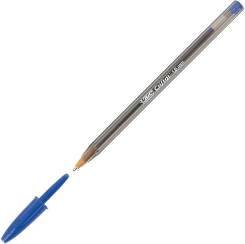Bic Cristal Veľké guľôčkové pero 1,6 mm modré 10 ks