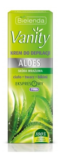 Bielenda Aloes Vanity Depilačný krém 100ml