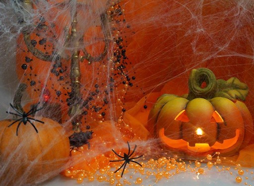 UMELÁ BIELA PAVUČINA PRE HALLOWEENSKÝCH PAVÚKOV 60g