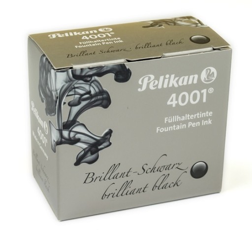 ATRAMENT do pera PELIKAN čierny 30 ml