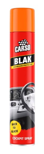 CARSO BLAK PEACH KOKPIT SPREJ 750ML