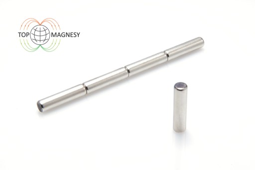 Neodymový magnet valcový MW 5x20 N38 10 ks.