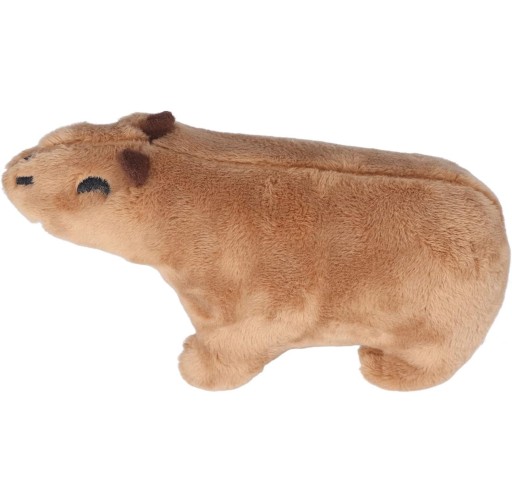 PLYŠOVÉ ZVIERATKÁ, REALISTICKÉ PLYŠOVÉ HRAČKY, PLYŠ KAPYBARA, 19 CM