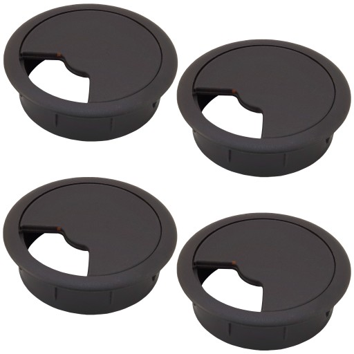 Káblový vstup Priechodka priemer 60mm, tmavo hnedá, 4 ks