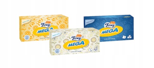 Krémové vreckovky Foxy 75 ks