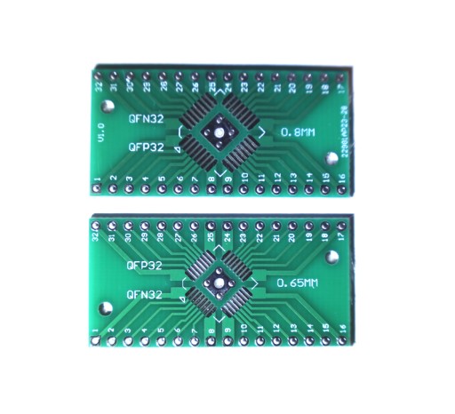Adaptér TQFP32 QFP32 QFN32 na DIP32 1 ks.